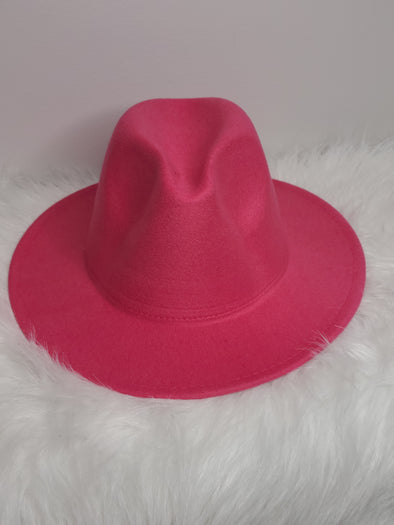 Hot Pink Fedora